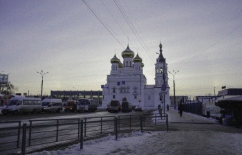 Собор Александра Невского в Твери — зимняя панорама