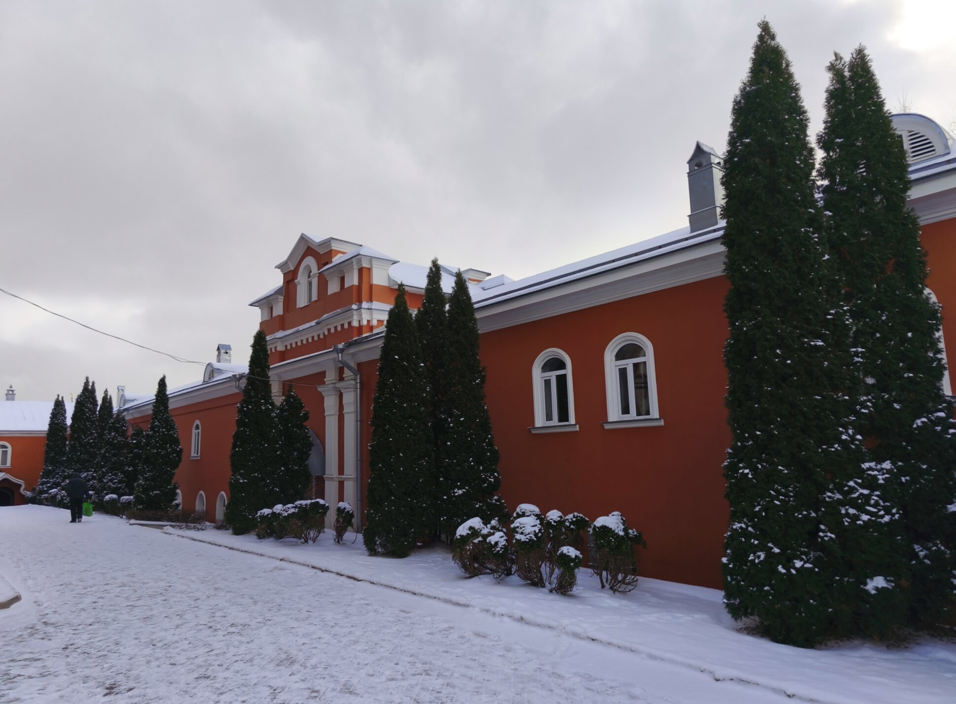 Церковь Вознесения Господня в Сергиевом Посаде: зимний вид