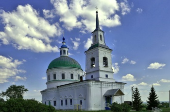Храм Казанской иконы Божией Матери в селе Боровое