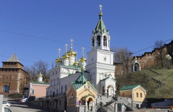 Храм Рождества Святого Иоанна Предтечи на Ивановском съезде в Нижнем Новгороде
