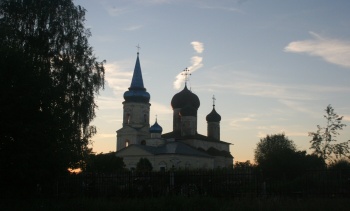 Храм Успения Пресвятой Богородицы в селе Иванищи