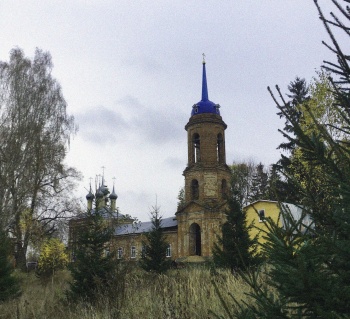 Покровский храм в селе Алешня