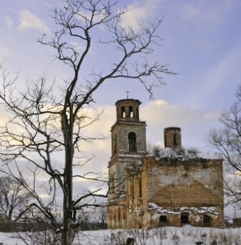 Церковь Смоленской иконы Божией Матери в селе Устье