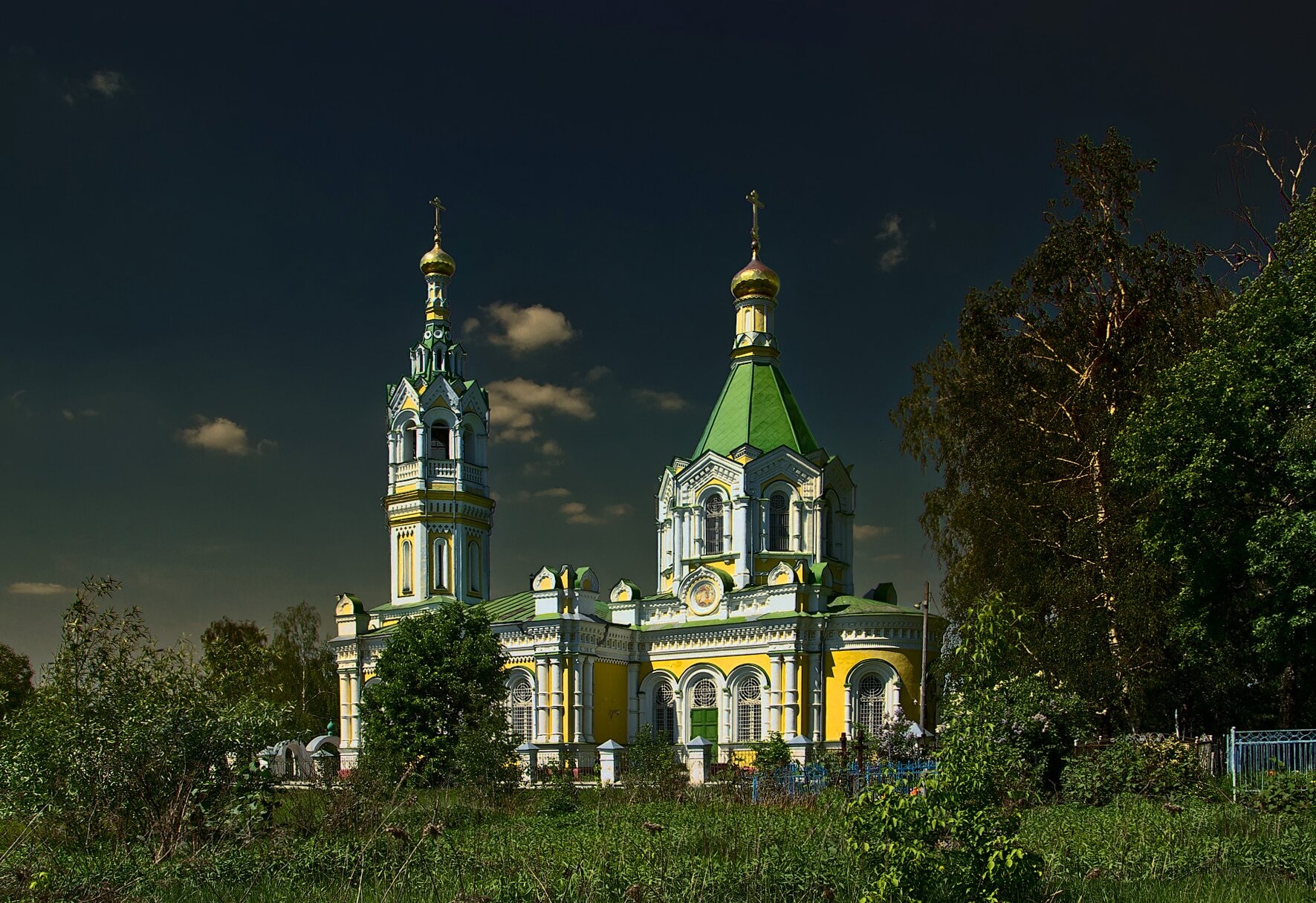 Храм Великомученика Георгия Победоносца в селе Ванилово