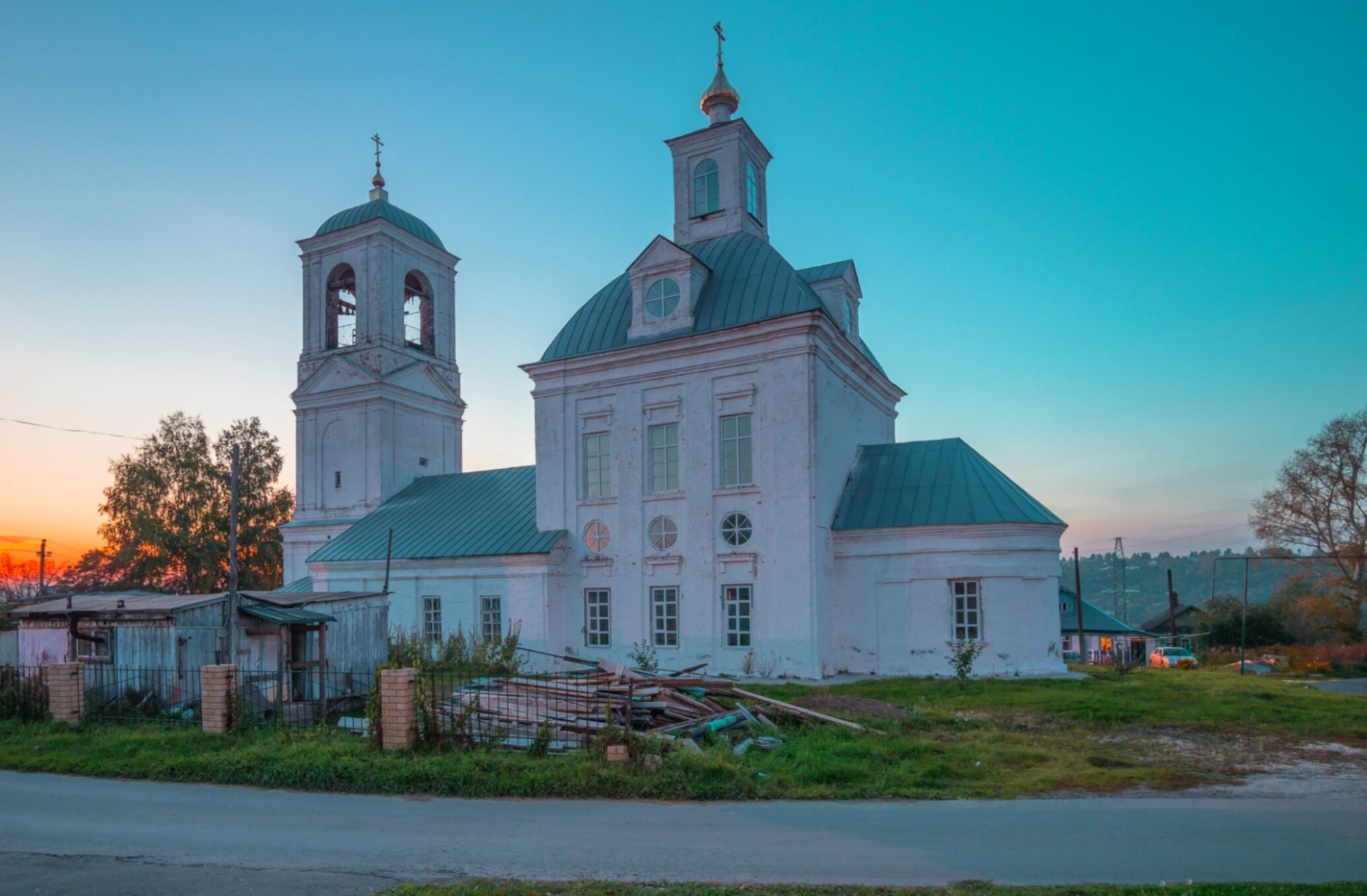 Храм Преображения Господня в селе Федяково