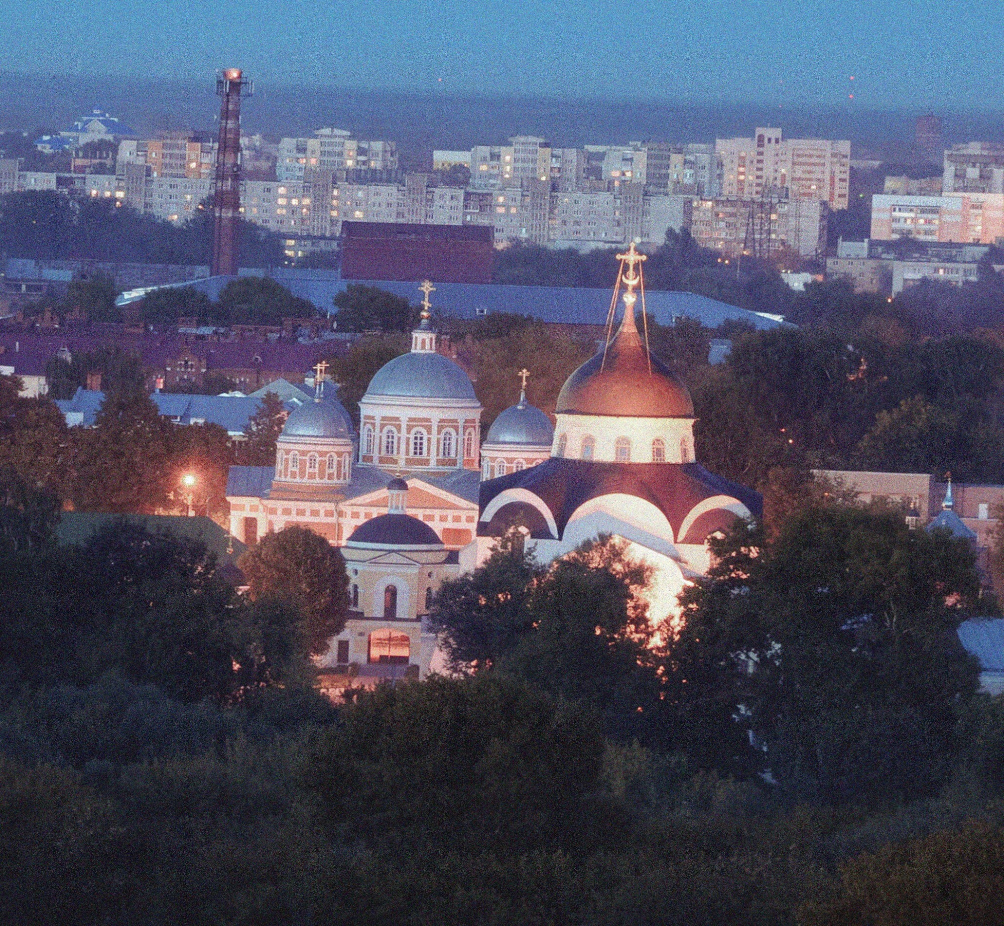 Воскресенский собор Христорождественского монастыря в Твери