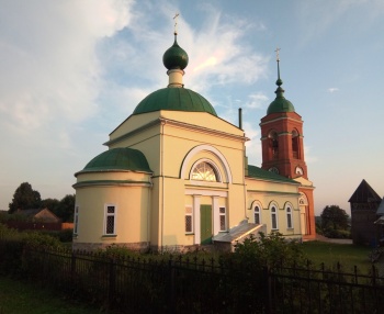 Церковь Сергия Радонежского в деревне Мергусово
