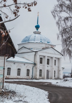 Церковь Сретения Господня в Переславле-Залесском зимой