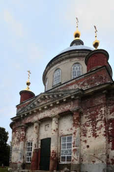 Церковь Преображения Господня в селе Квашёнки