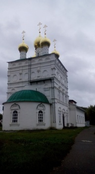 Воскресенская церковь в городе Павлово