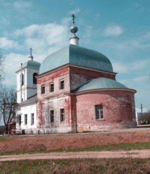 Храм Преображения Господня в деревне Слепушкино