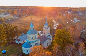 Храм Успения Пресвятой Богородицы в селе Берново