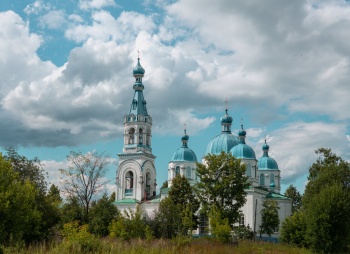 Храм Казанской иконы Божией Матери в селе Роженцово
