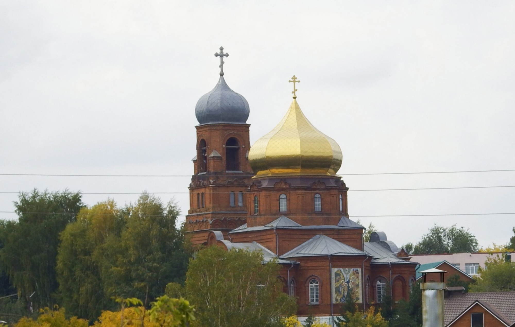 Храм в честь Богоявления Господня в селе Курумоч