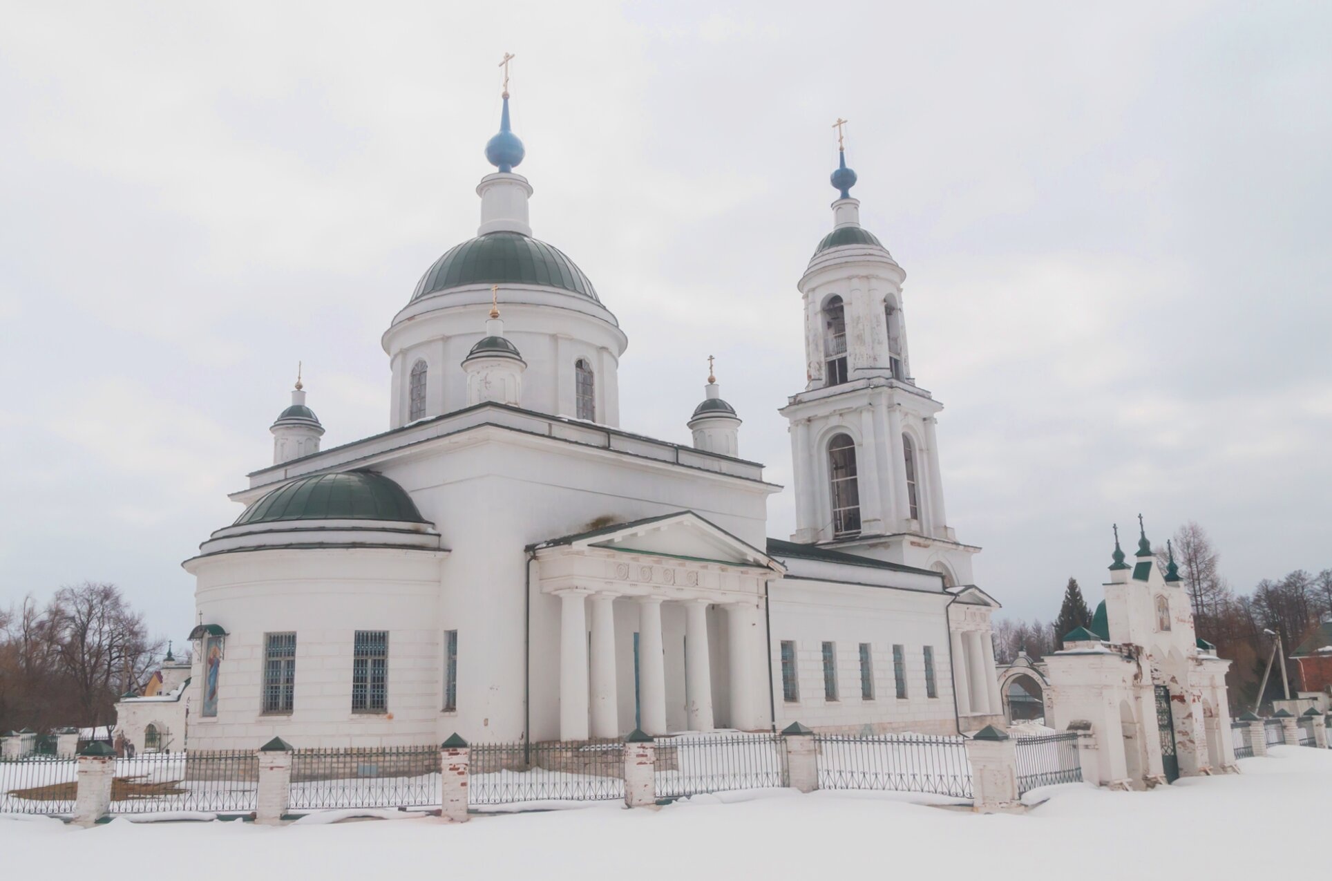 Церковь Вознесения Господня в селе Борщёво