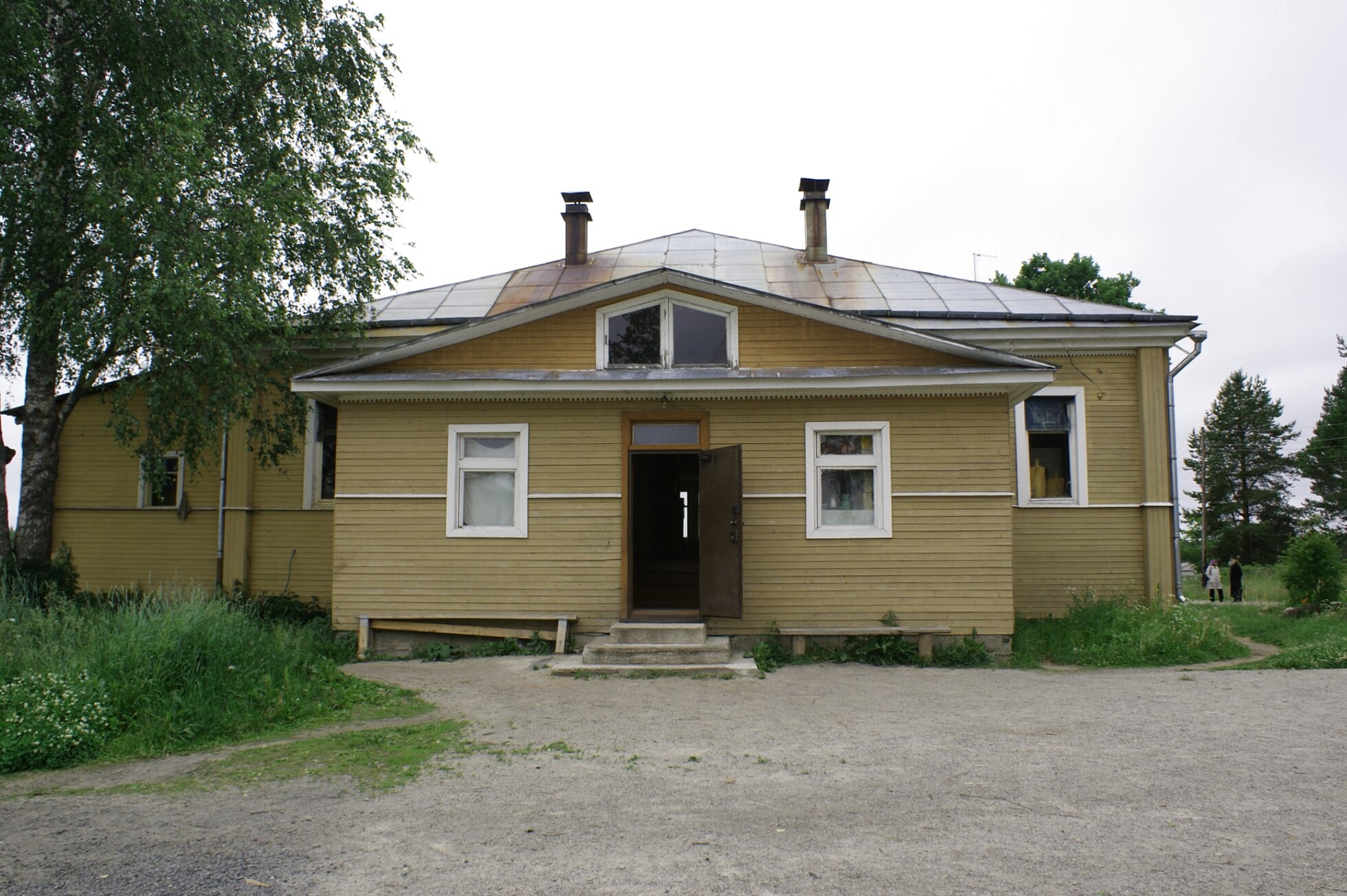 Деревянный храм Введения Пресвятой Богородицы в Важеозерском монастыре