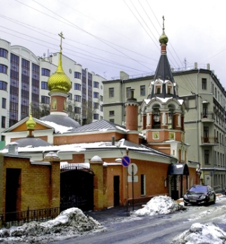 Храм Воскресения Словущего на Арбате в Москве