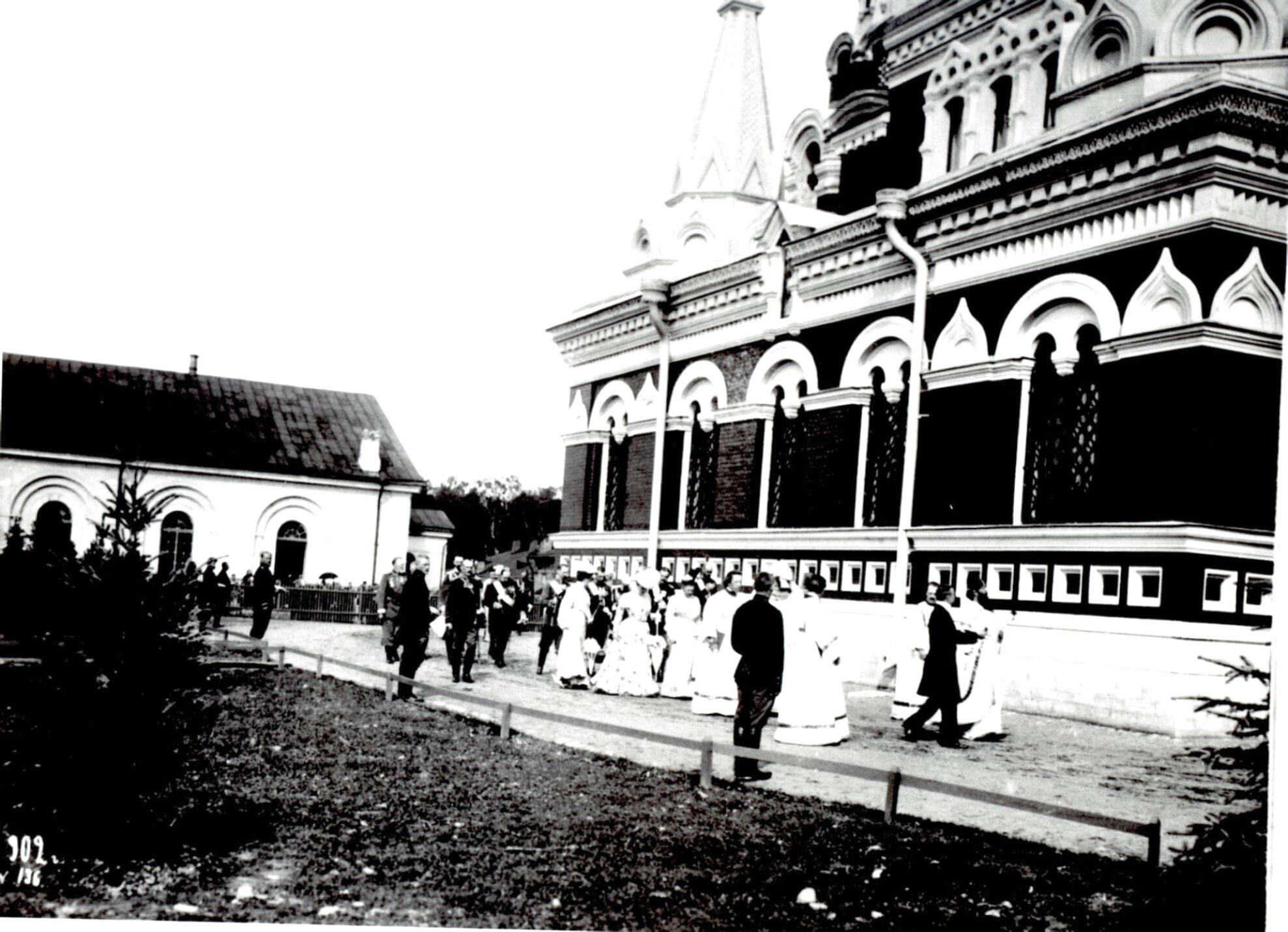 Историческая фотография Собора Николая Чудотворца в Павловске