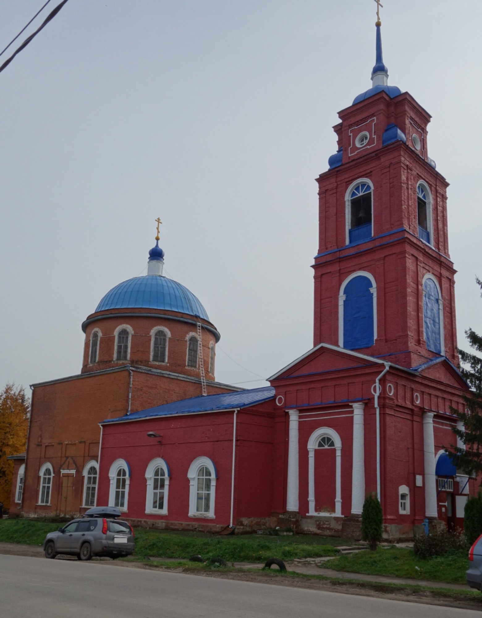 Троицкий храм в посёлке Одоев