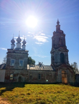 Воздвиженская церковь в селе Красинское