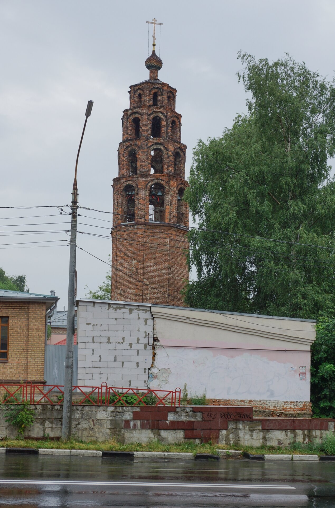 Колокольня Храма Никиты Мученика в Ярославле