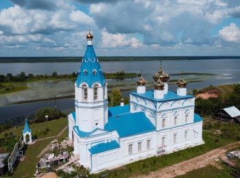 Храм Святителя Николая Чудотворца в селе Исады
