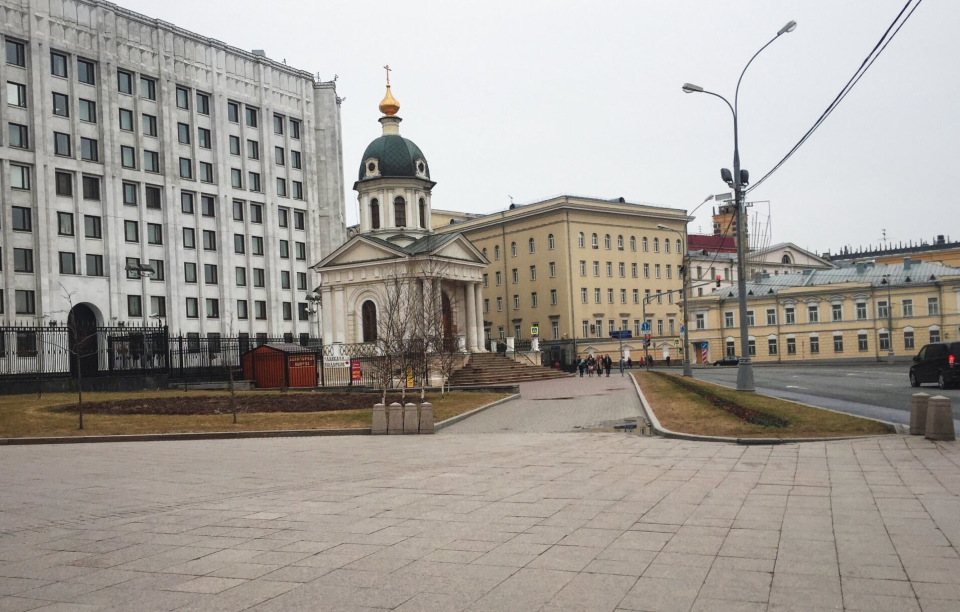Часовня святых страстотерпцев Бориса и Глеба на Арбатской площади