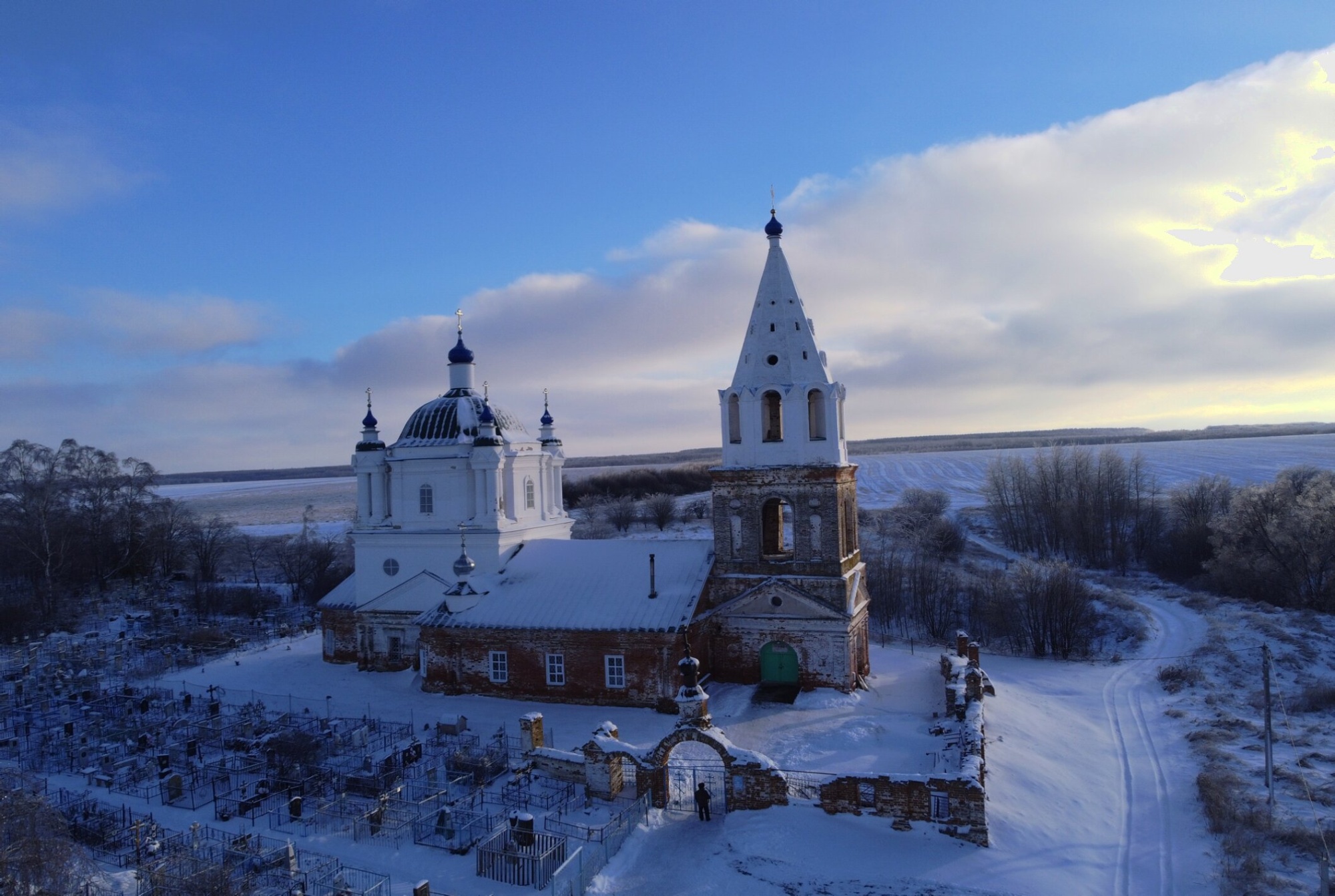 Церковь Рождества Христова в селе Петровка Лысковского района
