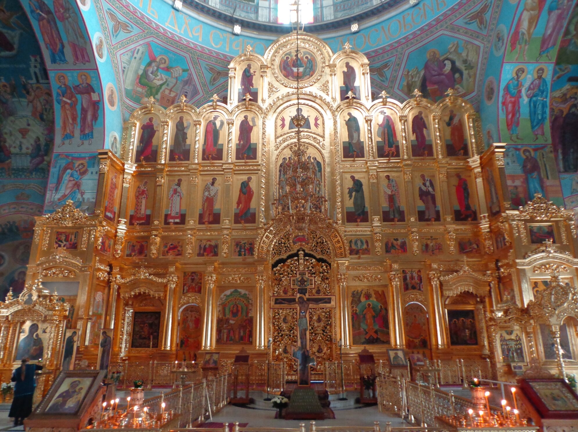 Интерьер Свято-Троицкого кафедрального собора в Калуге