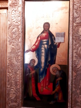 Икона Господа Иисуса Христа в Покровском соборе (храме Василия Блаженного)