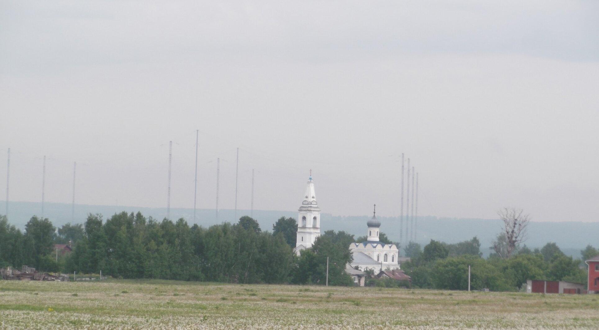 Православный храм в селе Вязовка Кстовского района