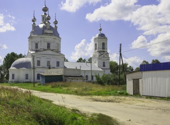 Церковь Спаса Преображения в селе Сицкое