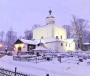 Церковь Жён-Мироносиц в Пскове — зимняя фотография