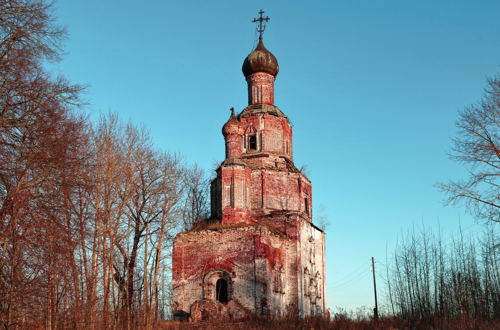 Церковь Преображения Господня в селе Писчугово