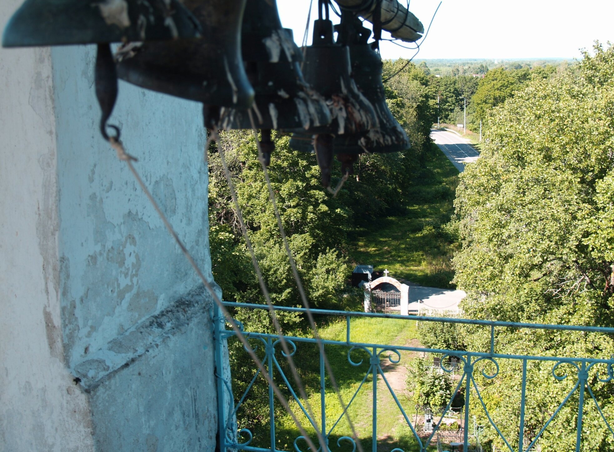 Колокольня Успенской церкви в Коростыни