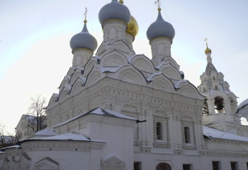 Храм Святителя Николая в Пыжах - зимняя фотография