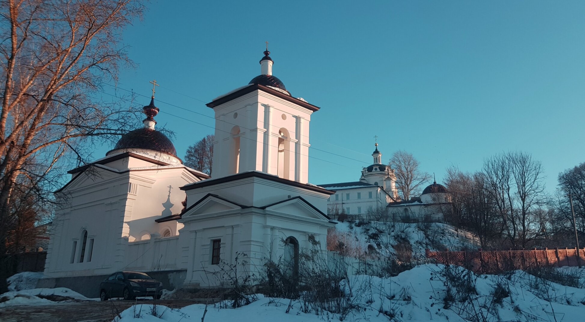 Церковь Корсунской иконы Божией Матери в Свято-Никольском Черноостровском монастыре