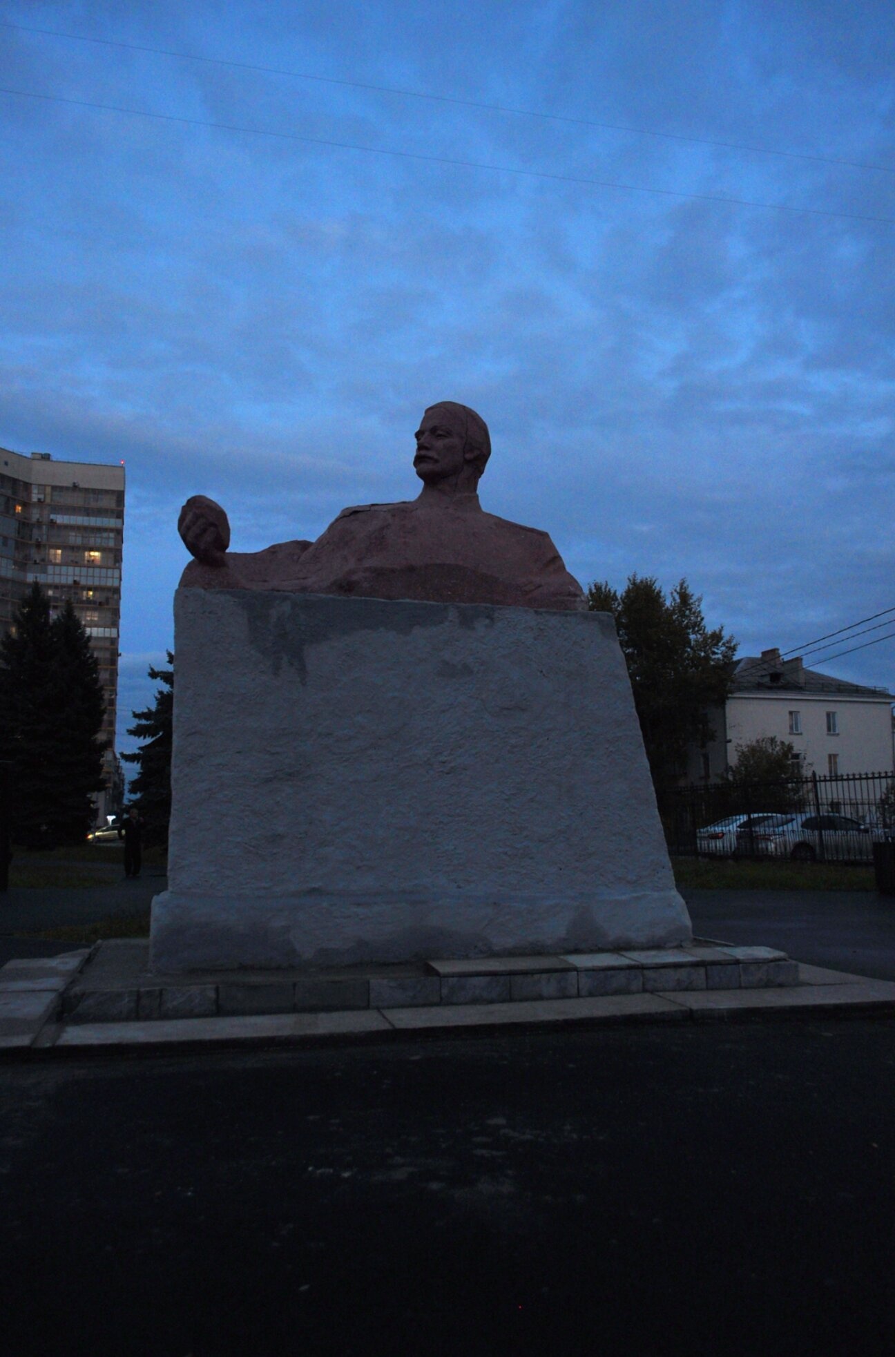 Памятник И.И. Редикорцеву в городе Копейске