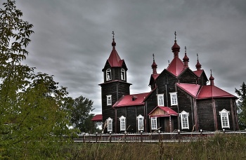 Храм Преподобного Серафима Саровского в селе Турнаево
