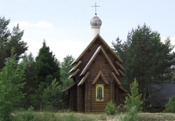 Деревянная часовня в Введено-Оятском женском монастыре