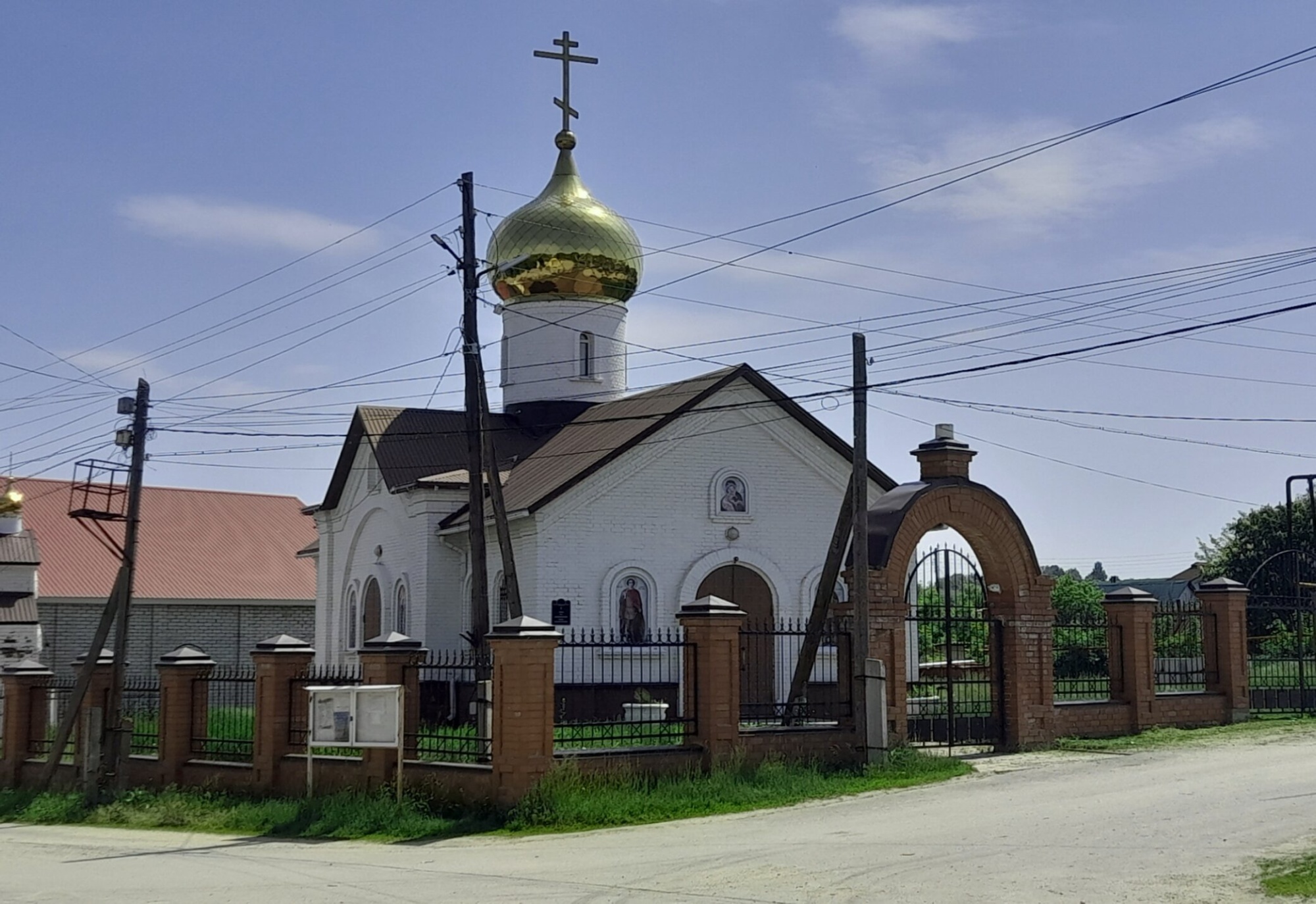 Храм Владимирской иконы Божией Матери в Багаевке