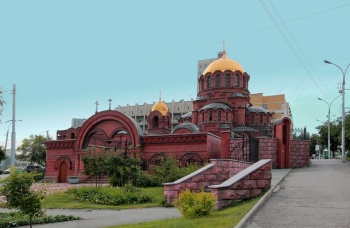 Собор во имя святого благоверного князя Александра Невского в Новосибирске