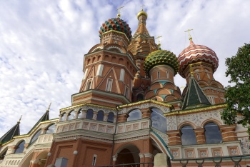 Храм Василия Блаженного в Москве: архитектурная деталь