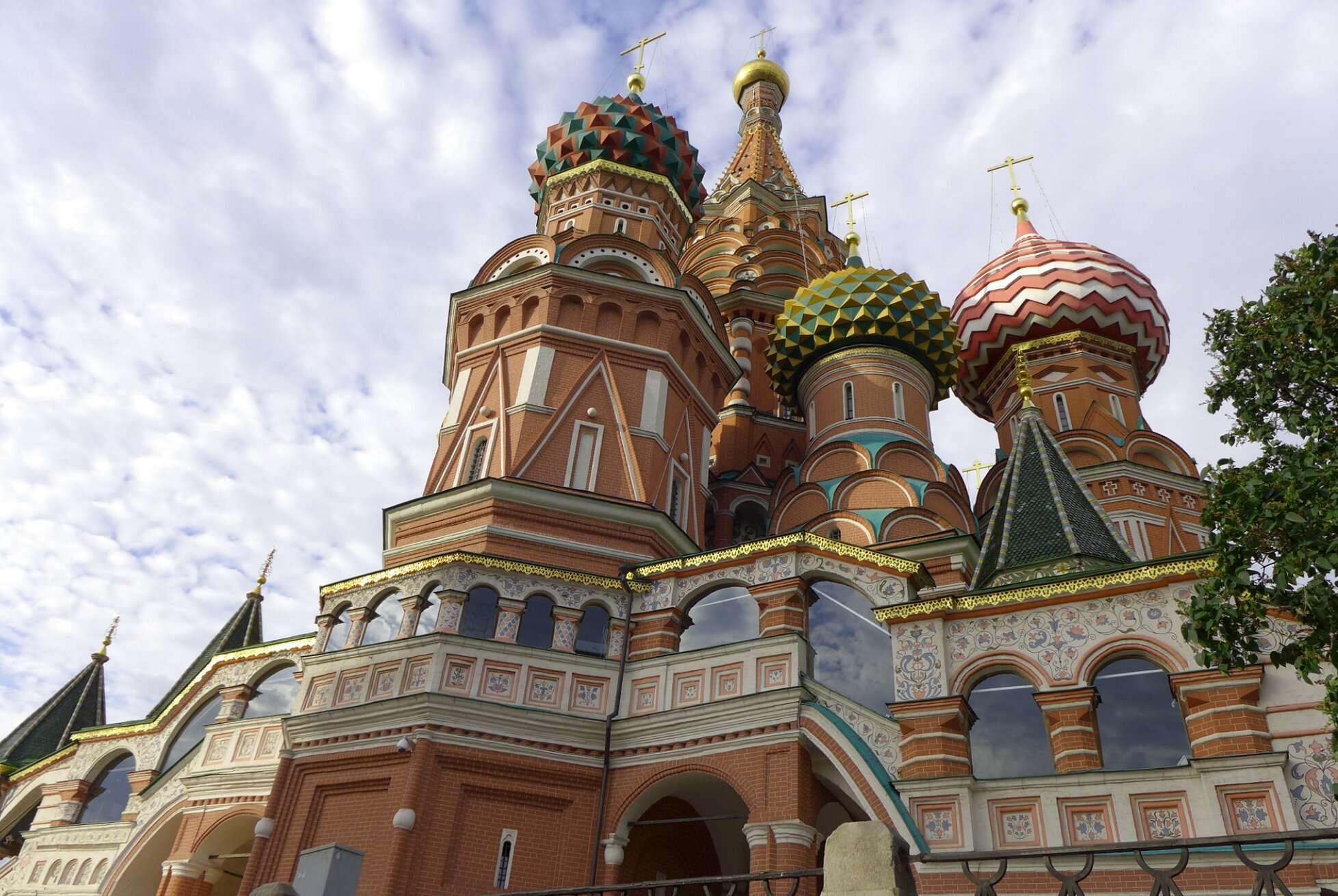Храм Василия Блаженного в Москве: архитектурная деталь