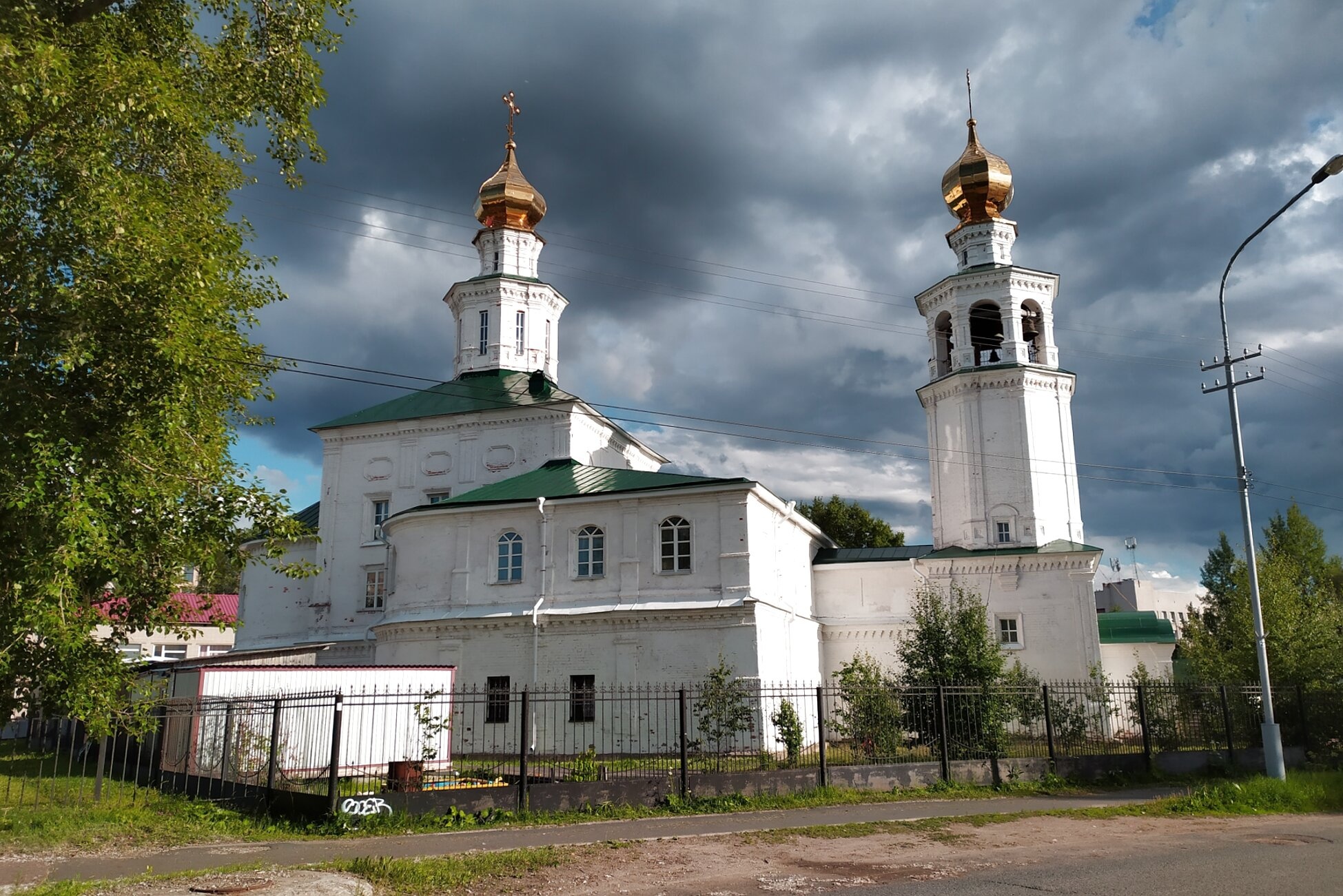 Свято-Троицкий храм в Архангельске