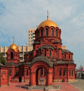 Собор во имя Святого Благоверного Князя Александра Невского в Новосибирске