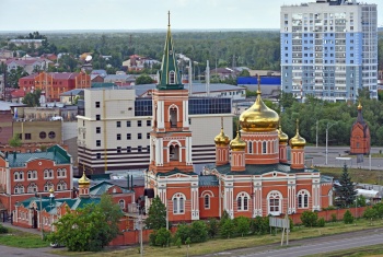 Знаменский женский монастырь в Барнауле