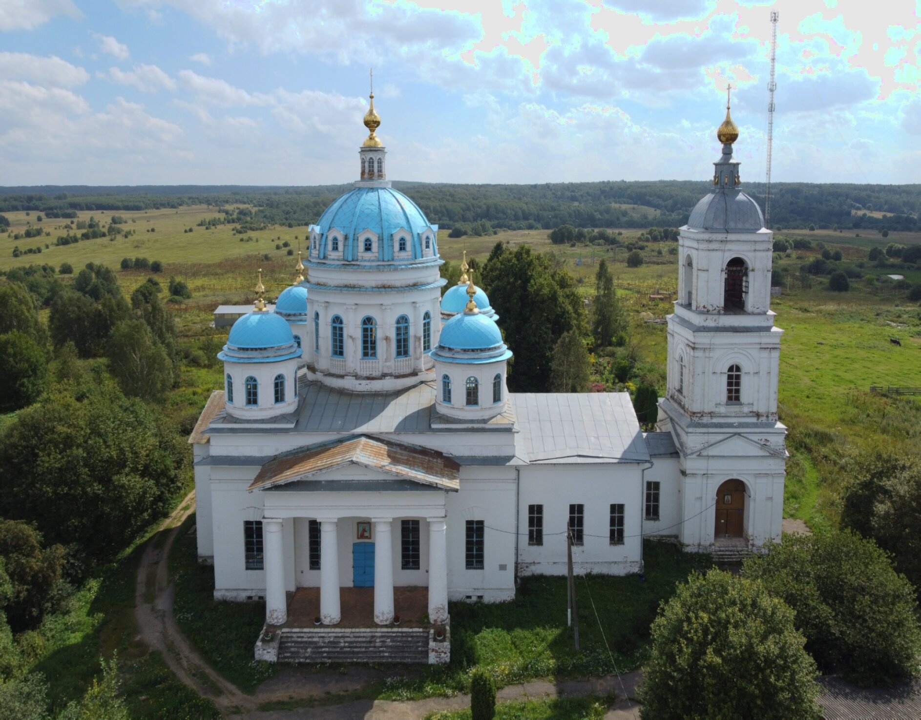 Храм Сошествия Святого Духа в селе Новое