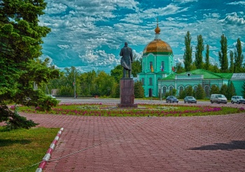 Вознесенская церковь в Чаплыгине