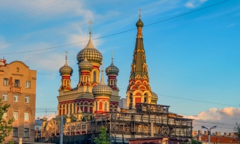 Церковь Покрова Пресвятой Богородицы на Боровой улице в Санкт-Петербурге